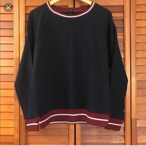 J. Crew collegiate sweatshirt